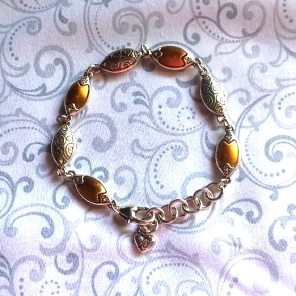 Brighton Silver and Gold Tone Bracelet - Picture 2 of 7